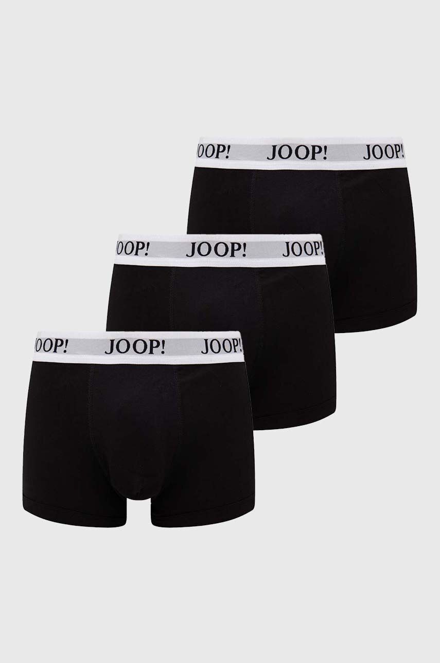 Levně Boxerky Joop! 3-pack pánské, černá barva, 30030790