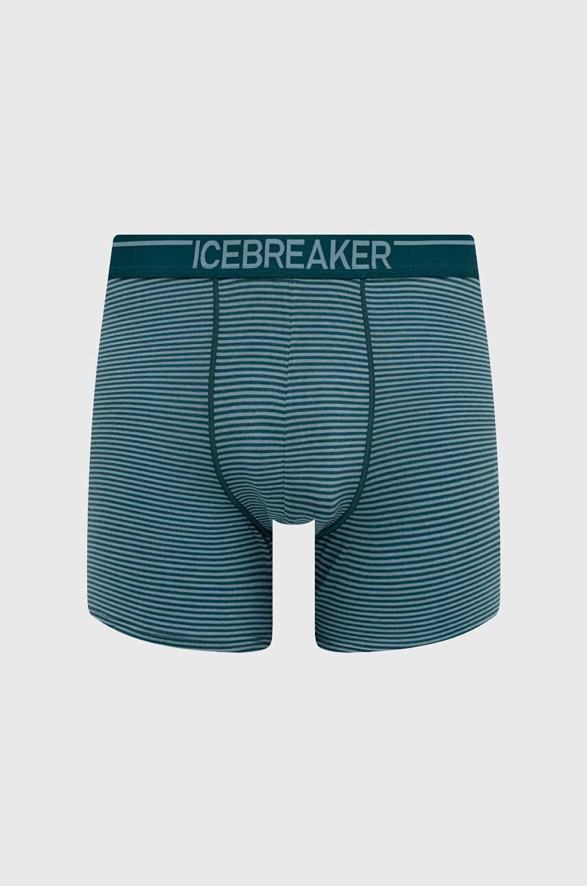 Funkční prádlo Icebreaker Anatomica zelená barva - zelená -  83 % Merino vlna