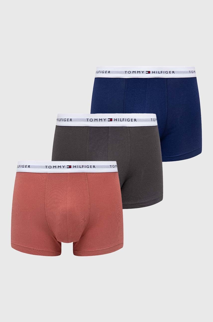 

Боксеры Tommy Hilfiger 3 шт мужские цвет синий