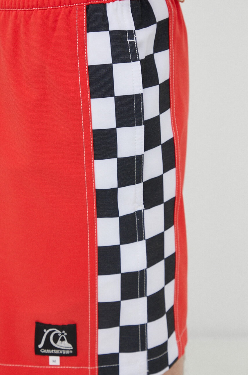 Μαγιό Quiksilver χρώμα: κόκκινο φωτογραφία