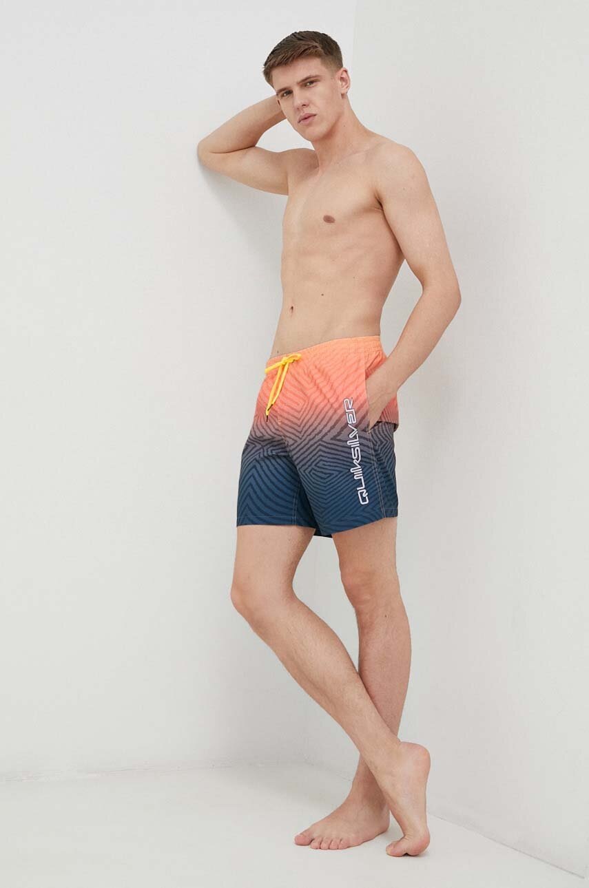 

Купальные шорты Quiksilver цвет оранжевый