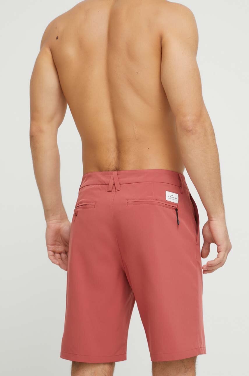 Μαγιό Quiksilver χρώμα: κόκκινο φωτογραφία