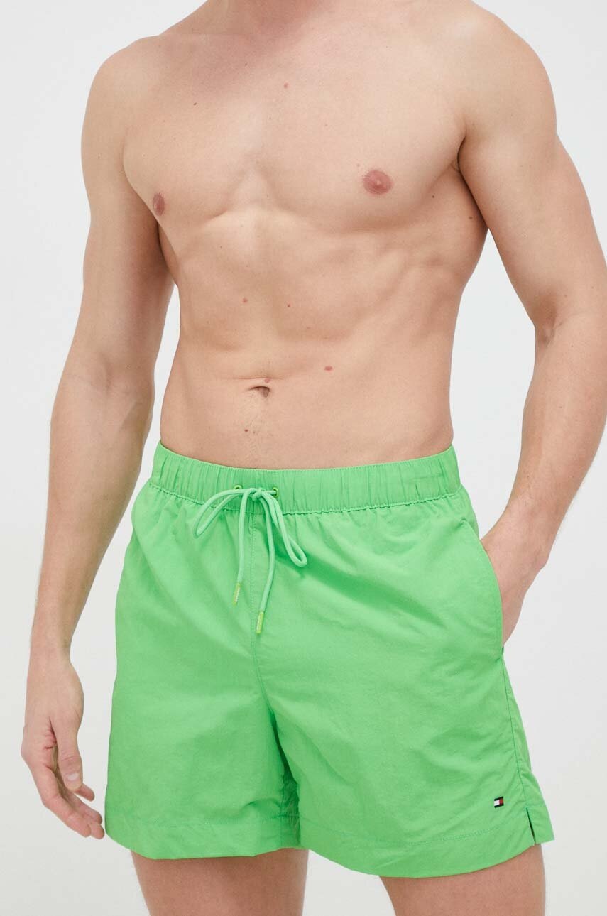 Μαγιό Tommy Hilfiger χρώμα: πράσινο