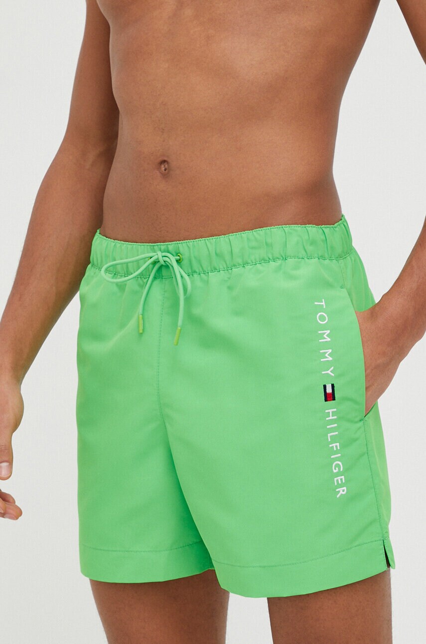 

Купальні шорти Tommy Hilfiger колір зелений