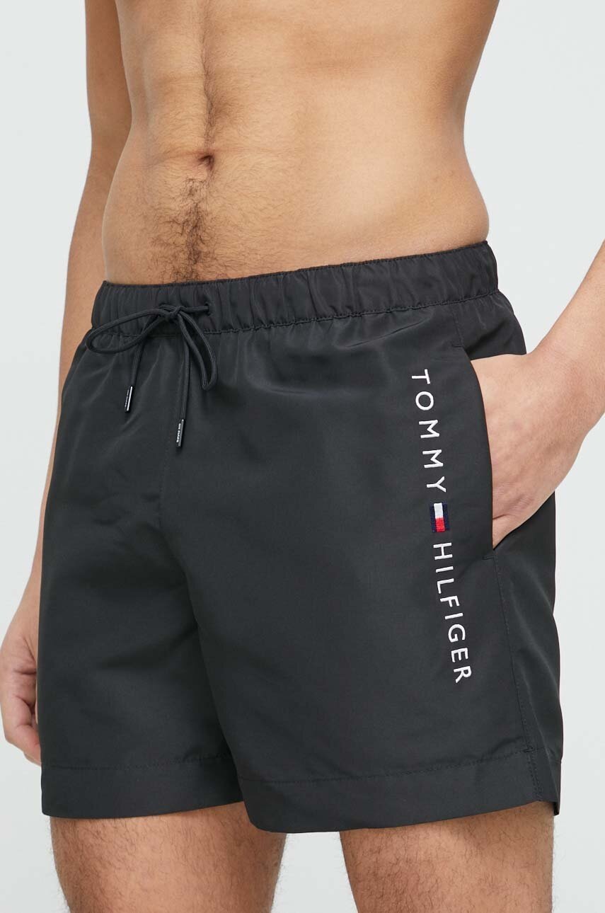 

Купальні шорти Tommy Hilfiger колір чорний