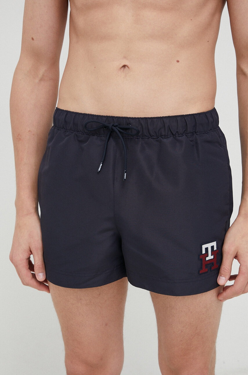 Μαγιό Tommy Hilfiger χρώμα: ναυτικό μπλε