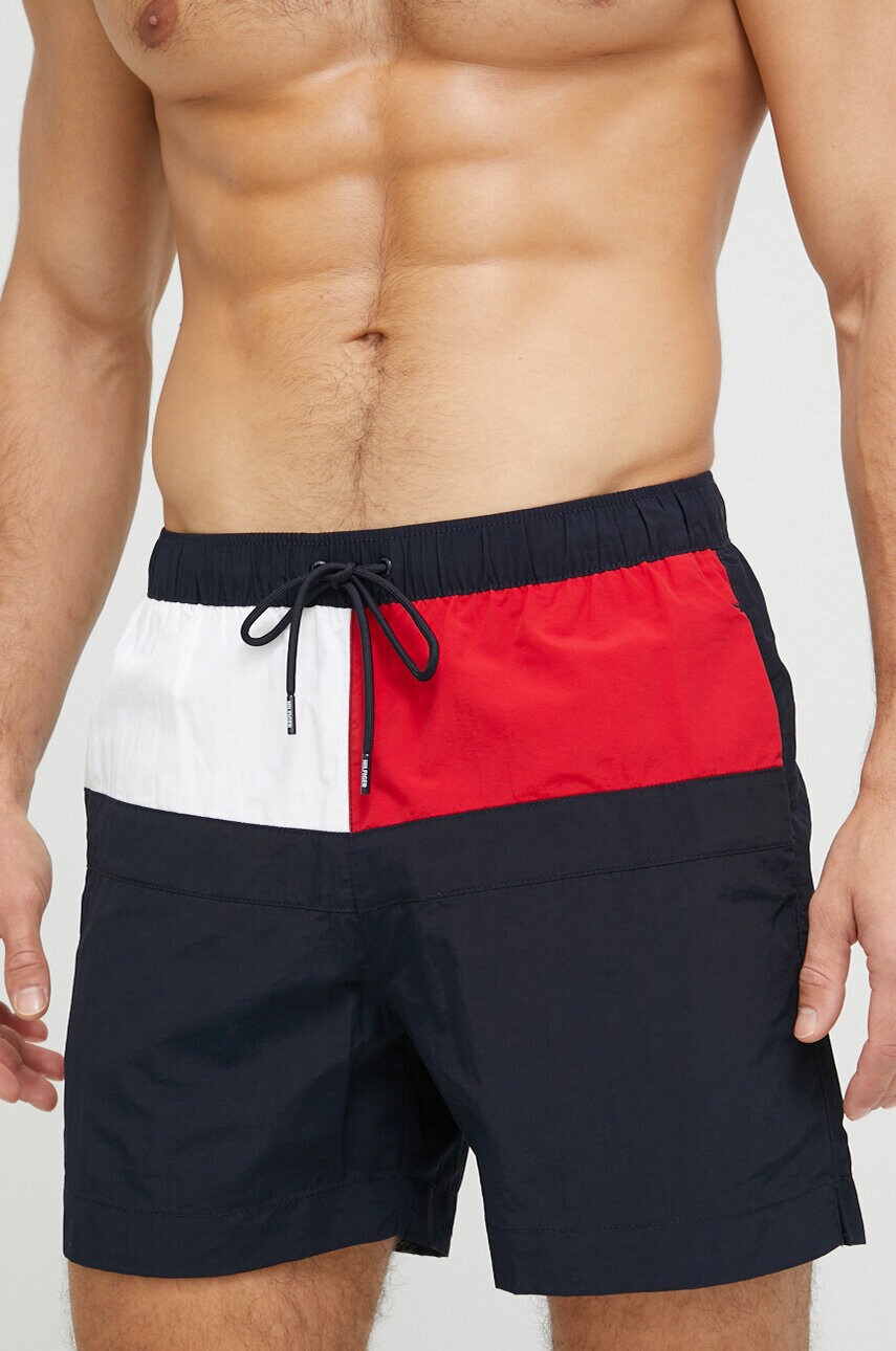 

Плувни шорти Tommy Hilfiger в тъмносиньо, Тъмносин