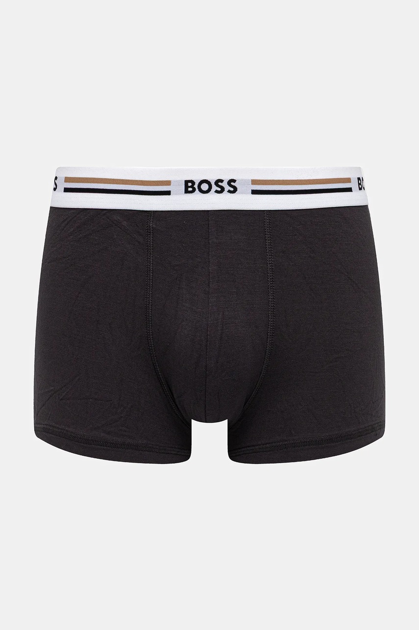Боксеры BOSS 3 шт цвет чёрный 50492200 Боксеры BOSS 3 шт цвет чёрный 50492200