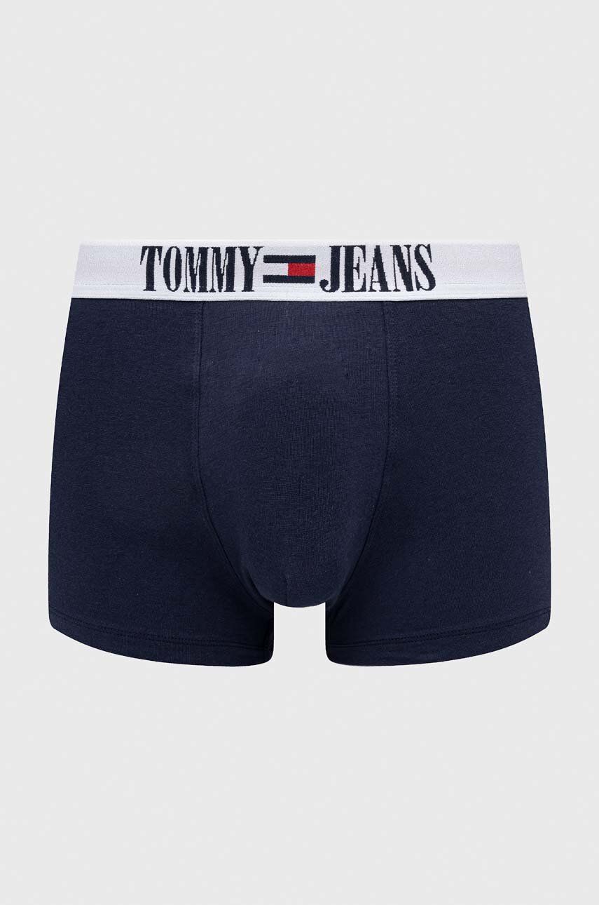 Levně Boxerky Tommy Jeans pánské, tmavomodrá barva