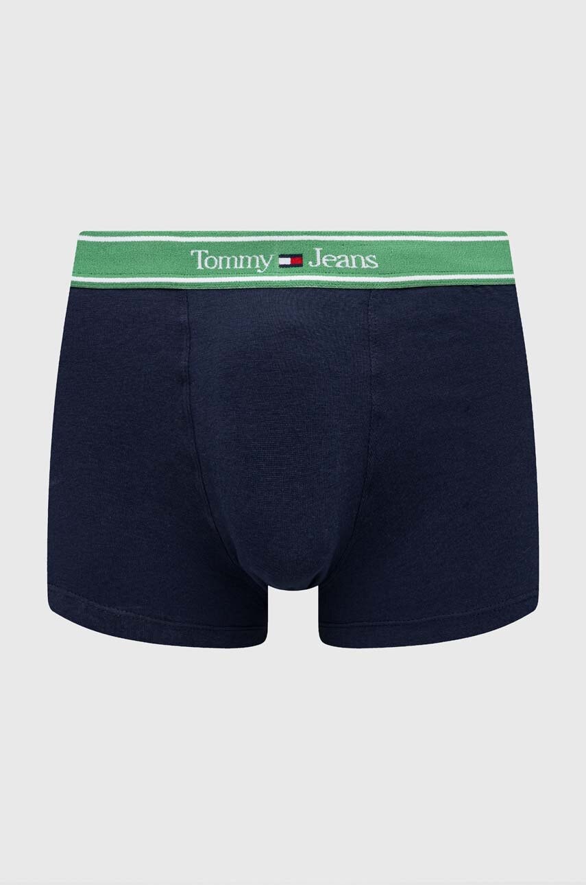 Boxerky Tommy Jeans pánské, tmavomodrá barva - námořnická modř -  90 % Bavlna