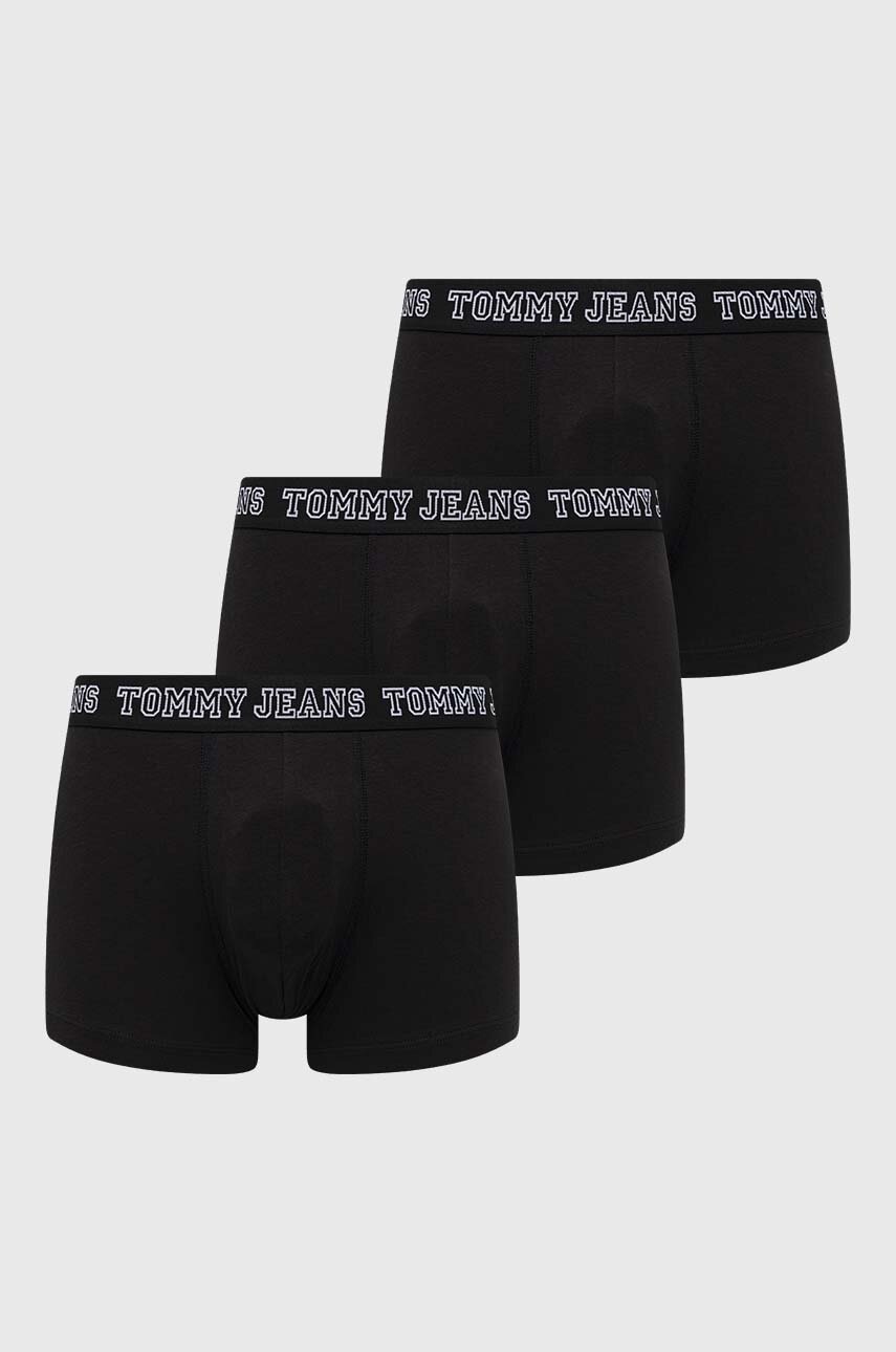 

Боксери Tommy Jeans 3-pack чоловічі колір чорний