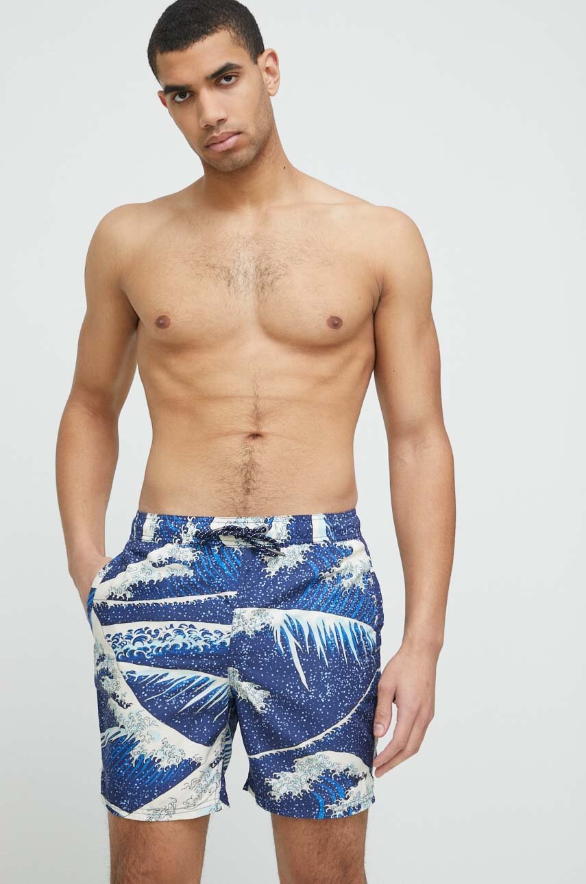 

Плувни шорти Superdry в тъмносиньо, Тъмносин
