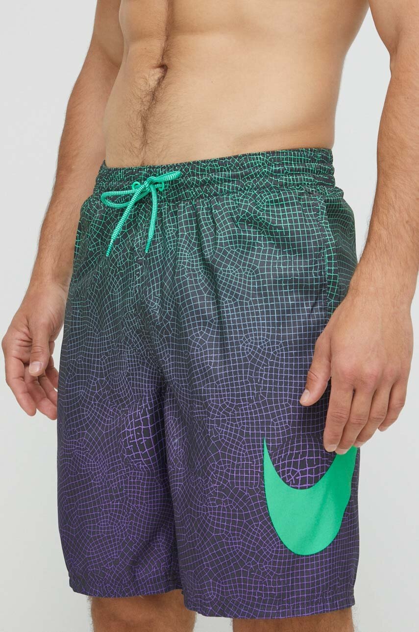 Σορτς κολύμβησης Nike χρώμα: πράσινο