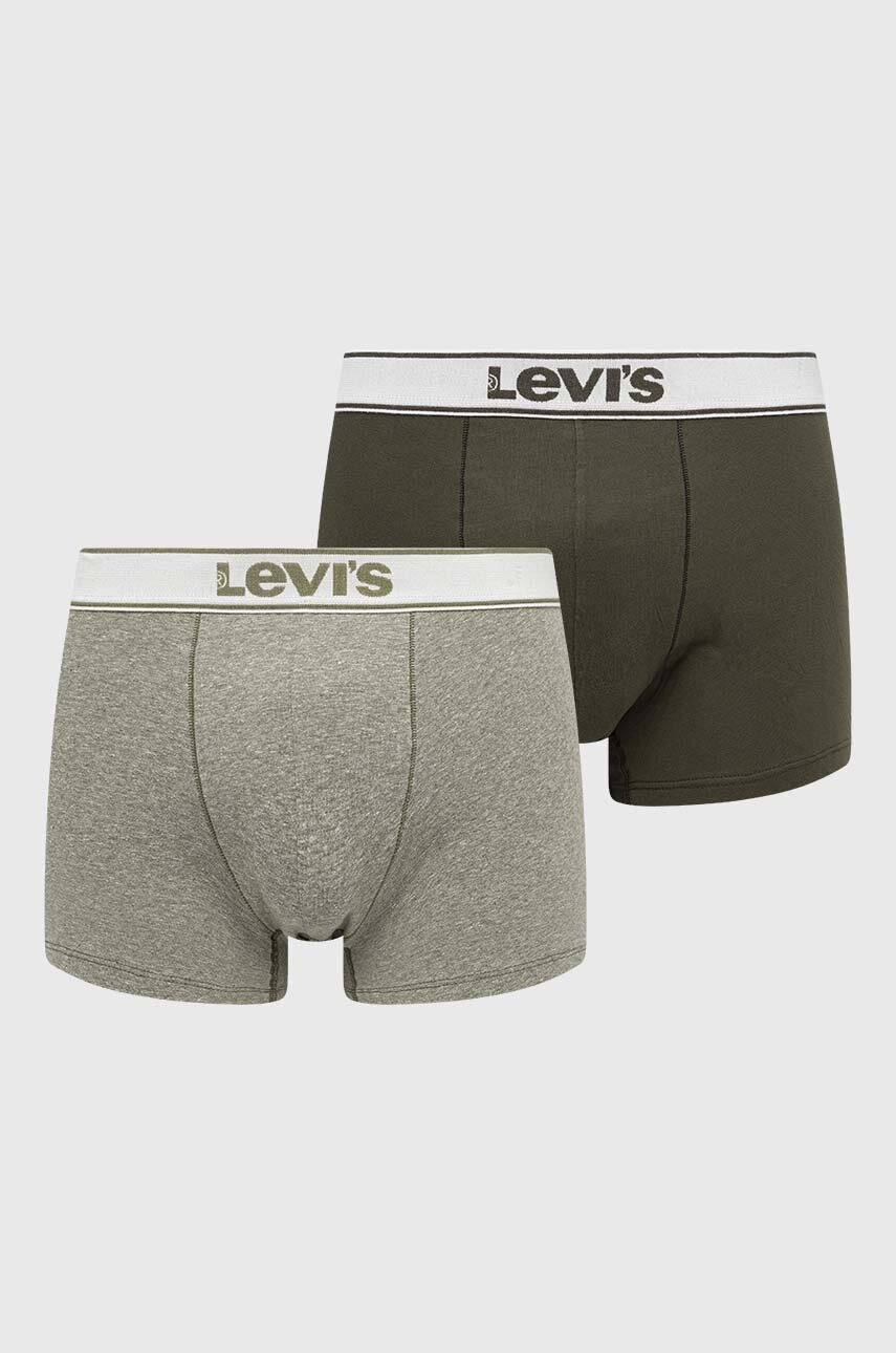 

Боксерки Levi's (2 броя) в зелено, Зелен