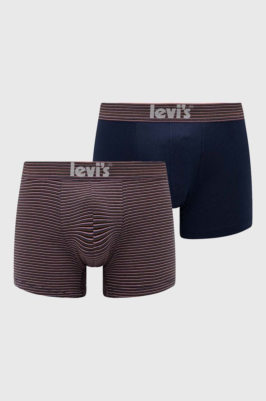 Levi's boxeri 2-pack barbati, culoarea roz