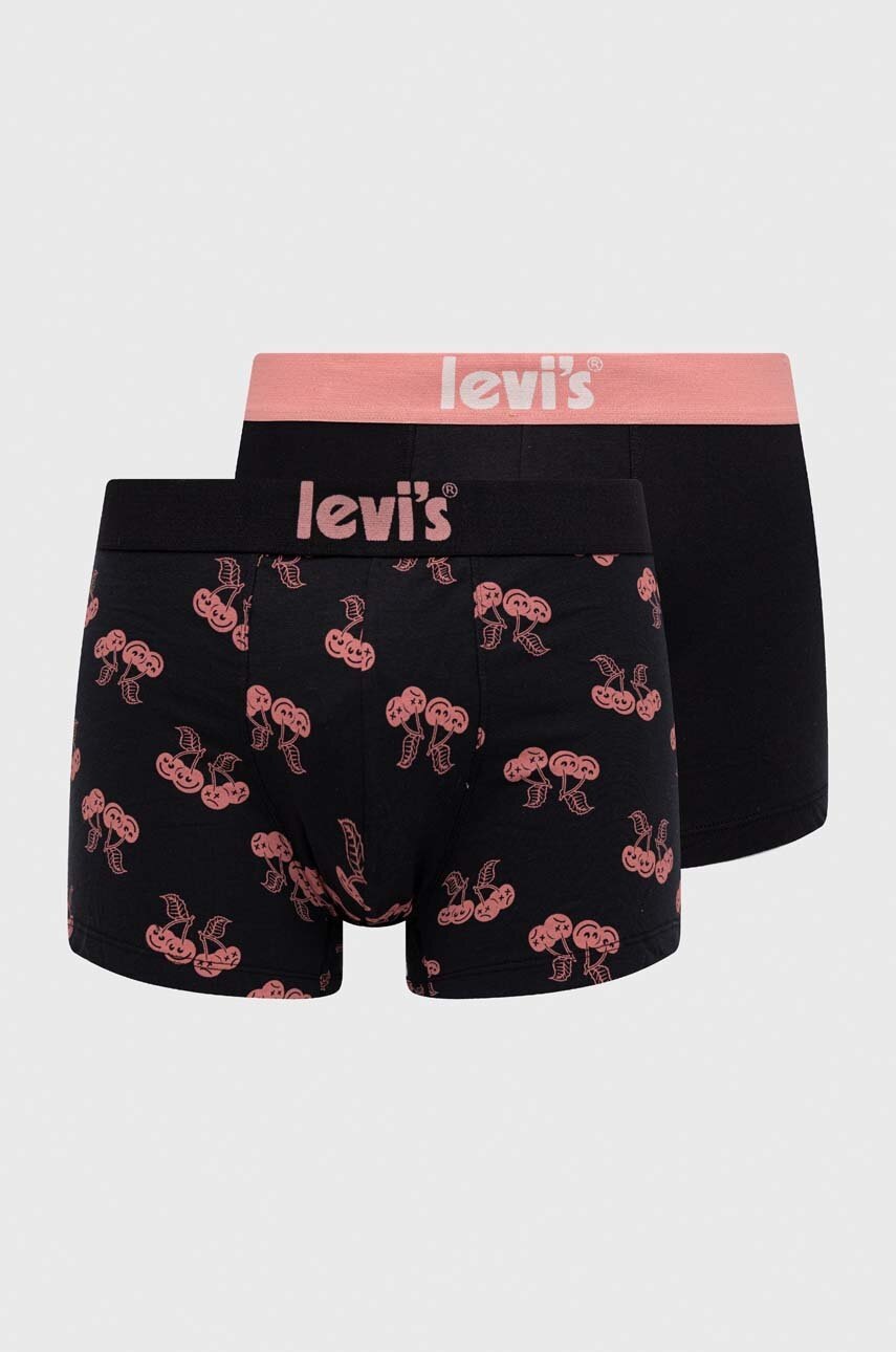 

Боксерки Levi' (2 броя) в черно, Черен