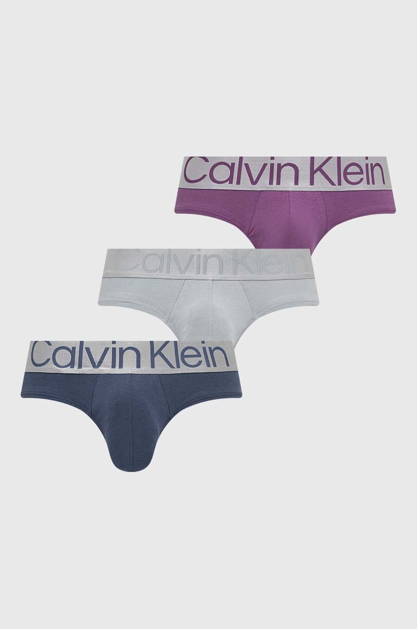 

Слипове Calvin Klein Underwear (3 броя) в лилаво, Виолетов