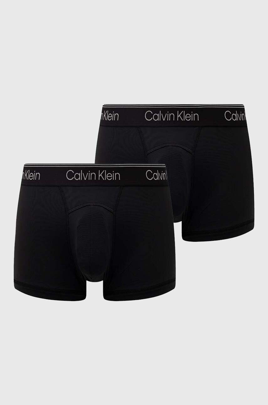 

Боксерки Calvin Klein Underwear (2 броя) в черно, Черен