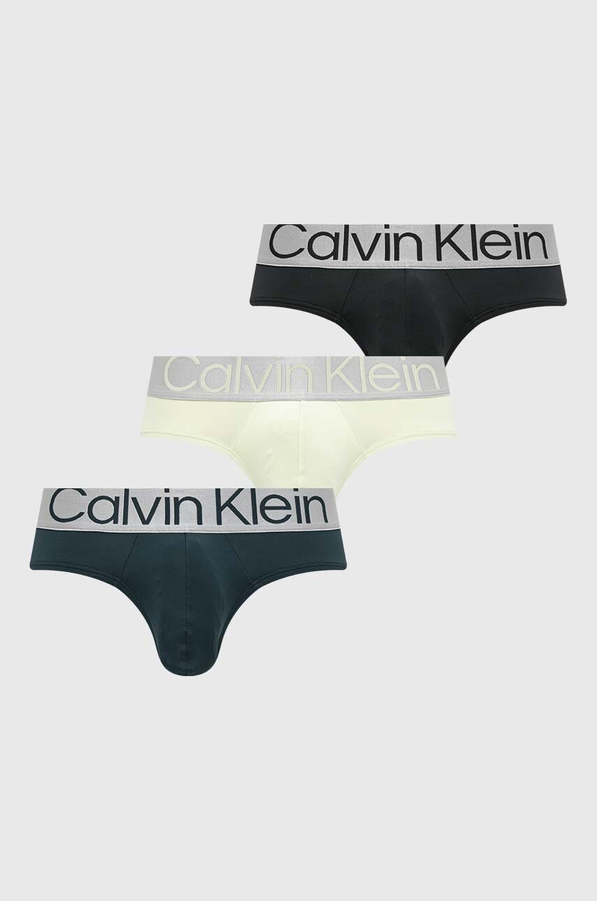 

Слипове Calvin Klein Underwear (3 броя) в синьо, Зелен