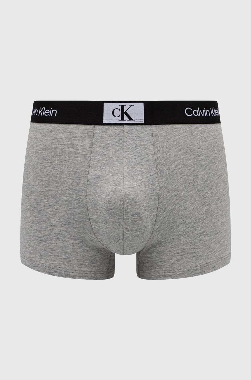 

Боксерки Calvin Klein Underwear в сиво, Сив