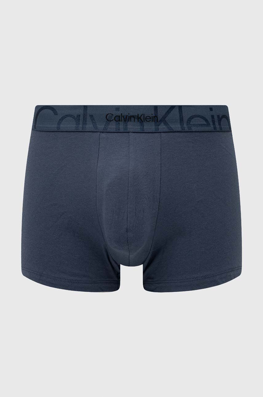 Boxerky Calvin Klein Underwear pánské - modrá -  90 % Bavlna