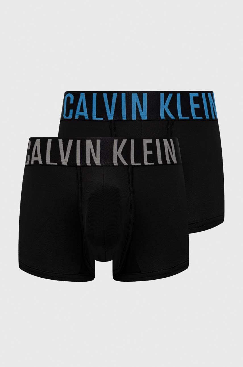 

Боксерки Calvin Klein Underwear (2 броя) в черно, Черен