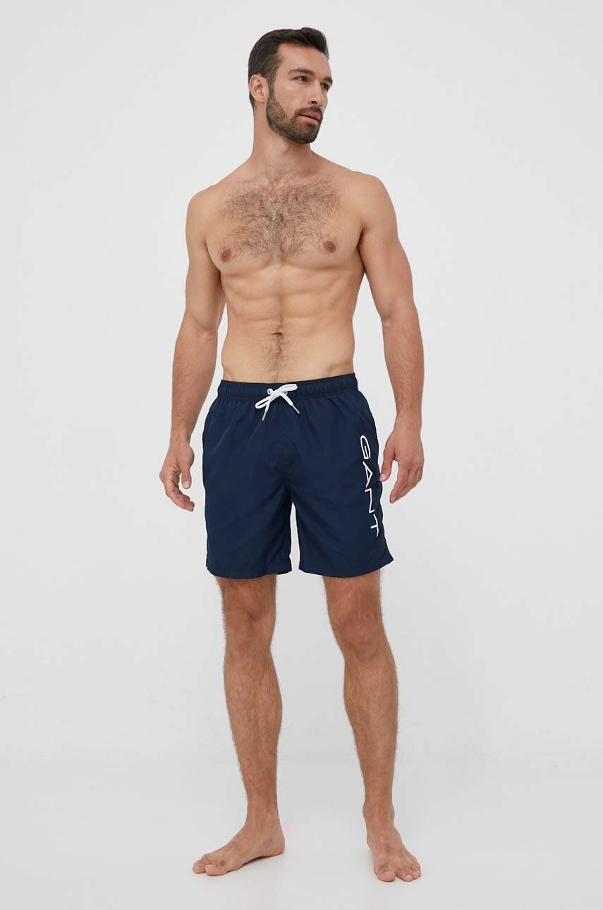 GANT Μαγιό της σειράς Lightweight Logo – 922116217 410 Marine