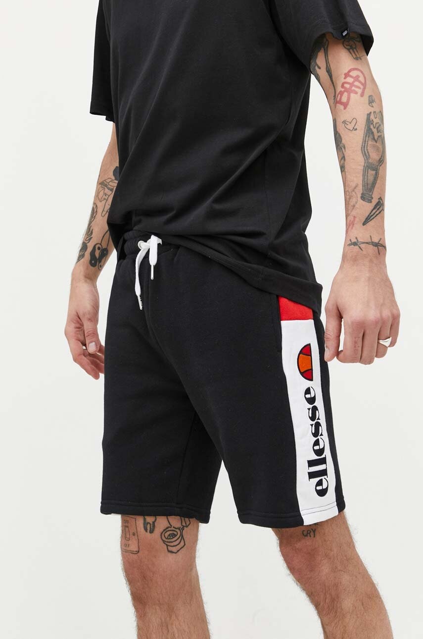 Ellesse Pantaloni Scurti Barbati, Culoarea Negru