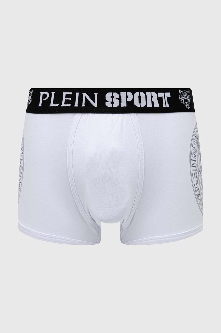 PLEIN SPORT boxeri barbati, culoarea alb