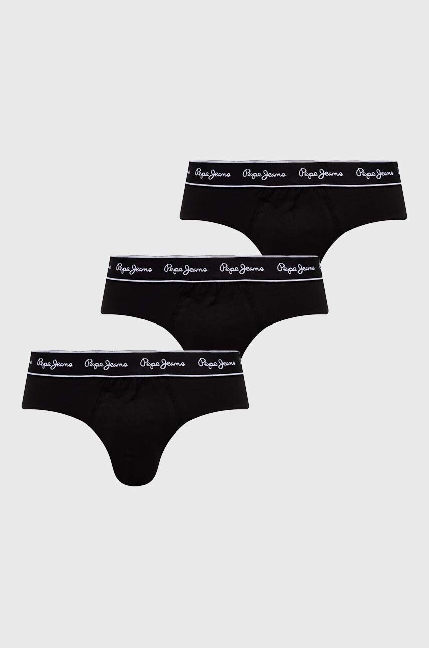 Pepe Jeans Slip 3-pack Barbati, Culoarea Negru