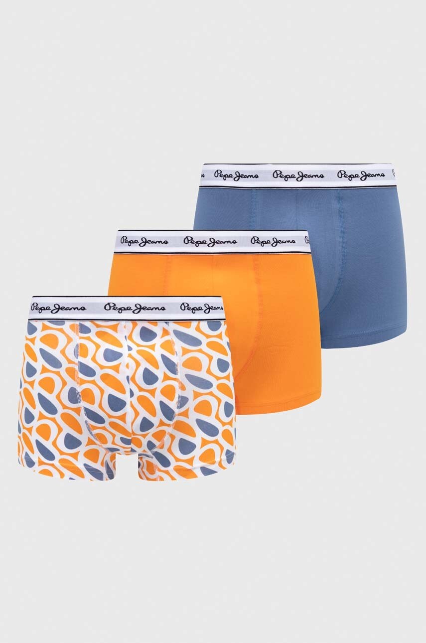 

Боксерки Pepe Jeans (3 броя) в оранжево, Оранжев