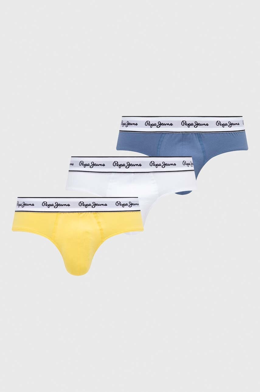 

Сліпи Pepe Jeans 3-pack чоловічі колір жовтий