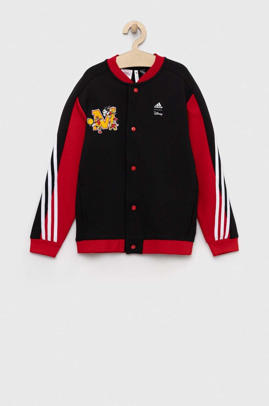 

Детски суичър adidas x Disney в черно с принт, Черен