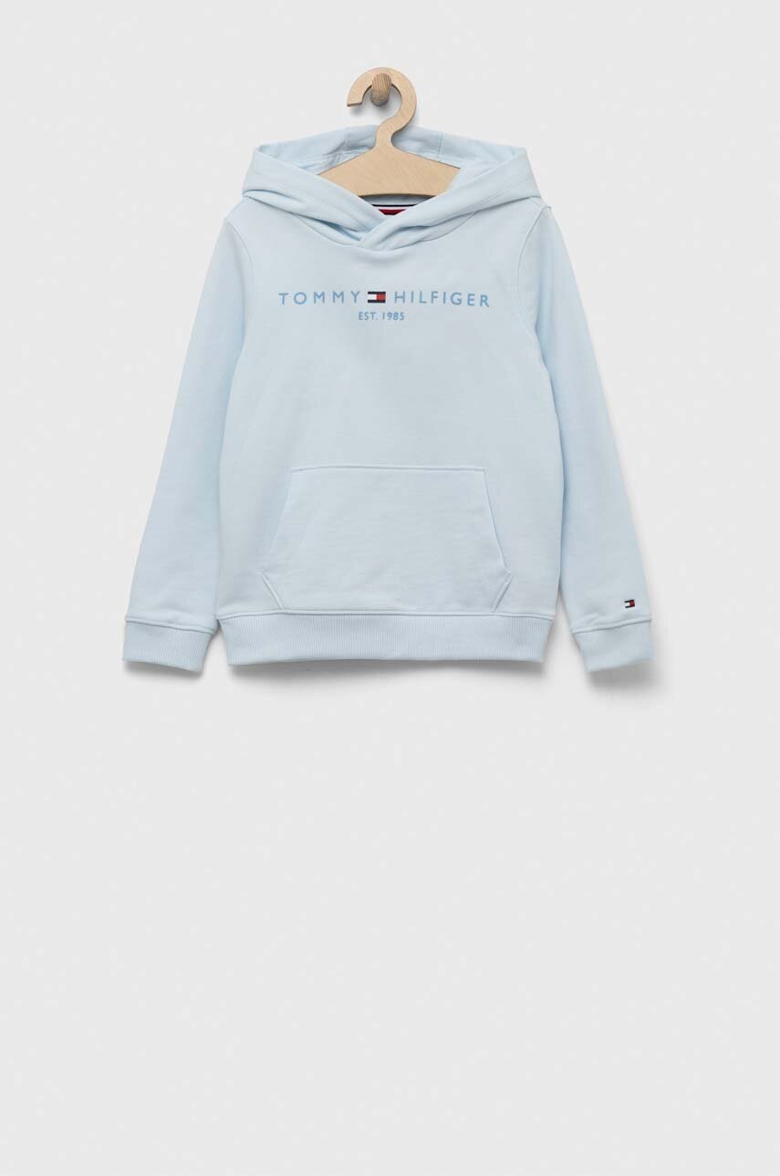

Детская хлопковая кофта Tommy Hilfiger с капюшоном с принтом
