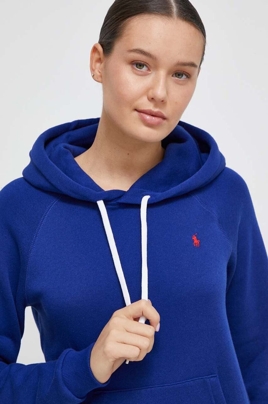 

Кофта Polo Ralph Lauren женская с капюшоном однотонная