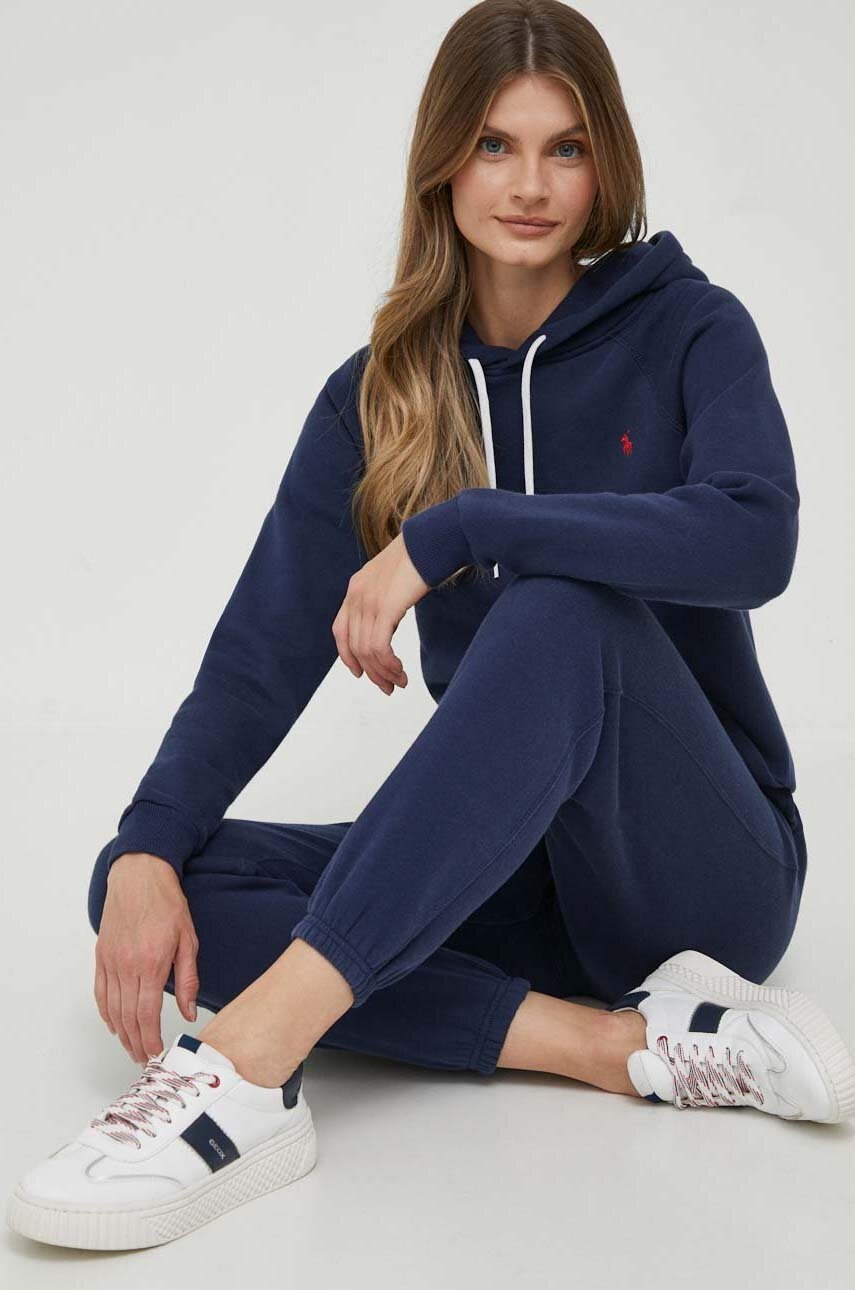 

Кофта Polo Ralph Lauren жіноча колір жовтий з капюшоном однотонна