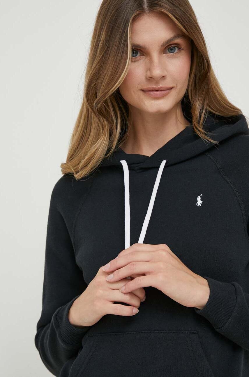 

Кофта Polo Ralph Lauren жіноча колір жовтий з капюшоном однотонна