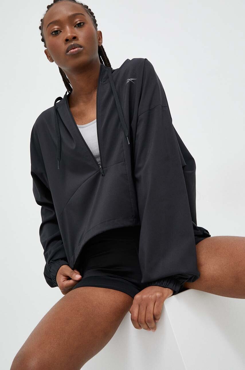 

Куртка для бега Reebok цвет чёрный