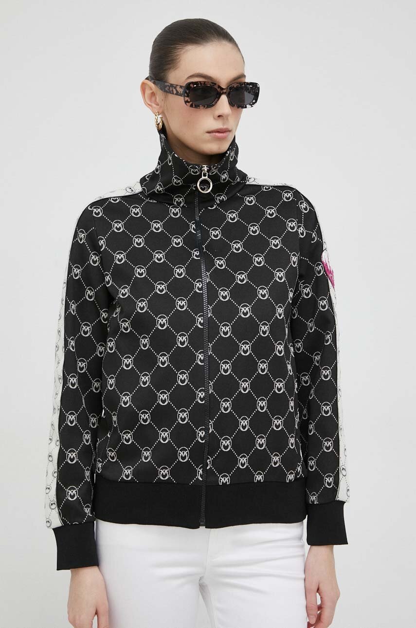 

Кофта Pinko женская цвет чёрный узор