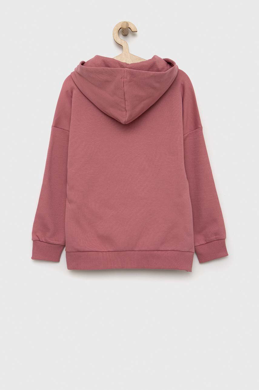 Adidas Bluza Copii U FI Culoarea Roz, Cu Imprimeu