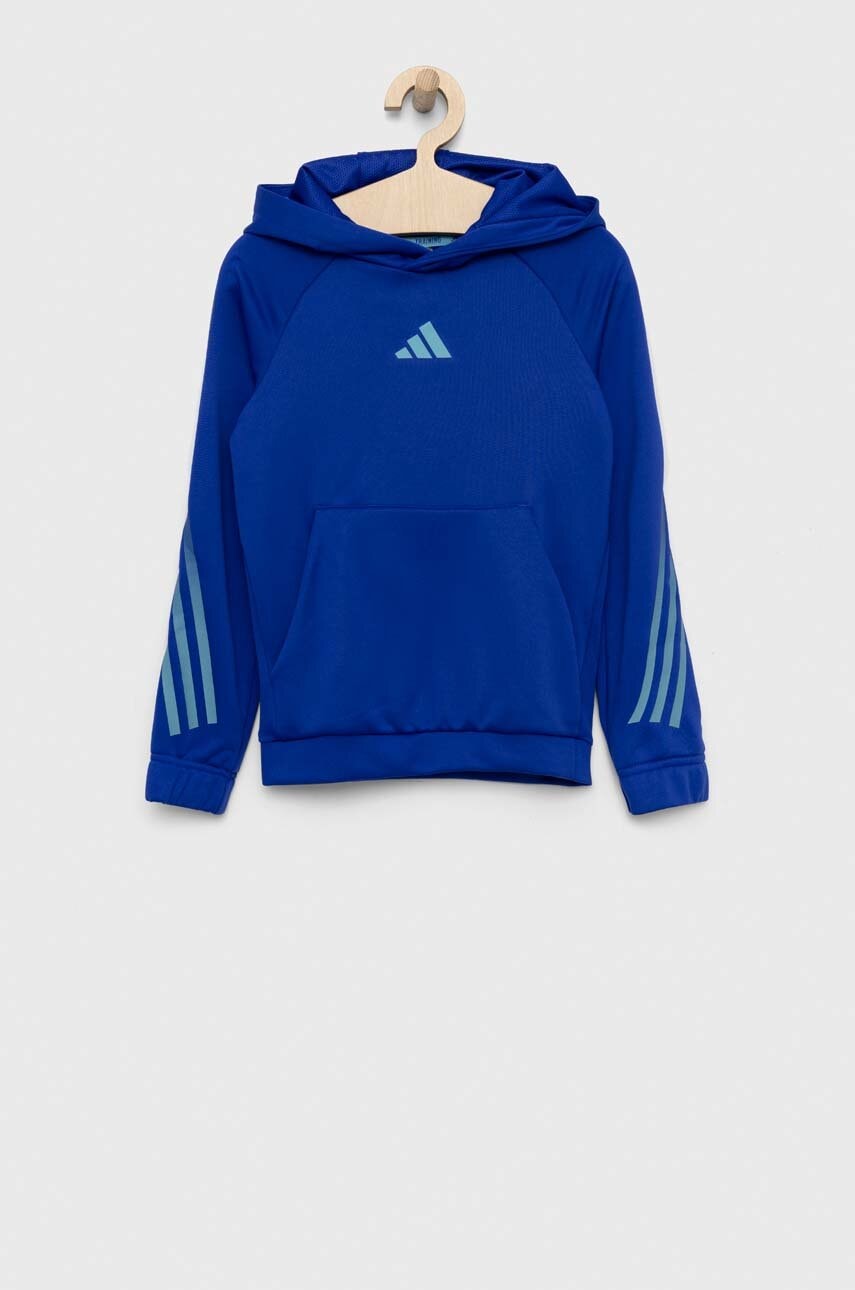 Levně Dětská mikina adidas U TI HOODIE s kapucí, s potiskem