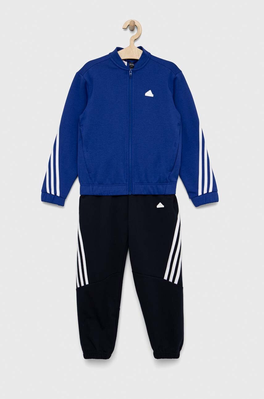

Детски анцуг adidas U FI 3S TGTH в синьо, Син