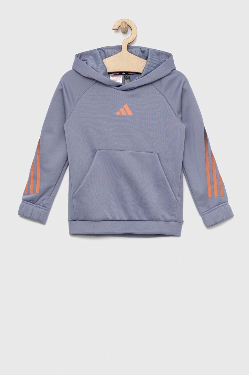 Adidas bluza copii u ti hoodie cu glugă, cu imprimeu