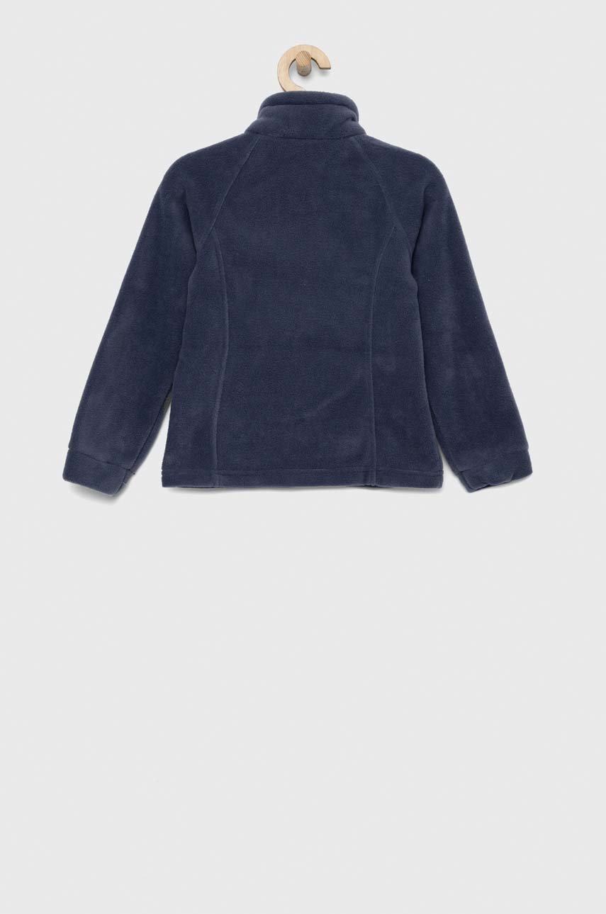 Дитяча кофта Columbia Benton Springs Fleece колір синій однотонна