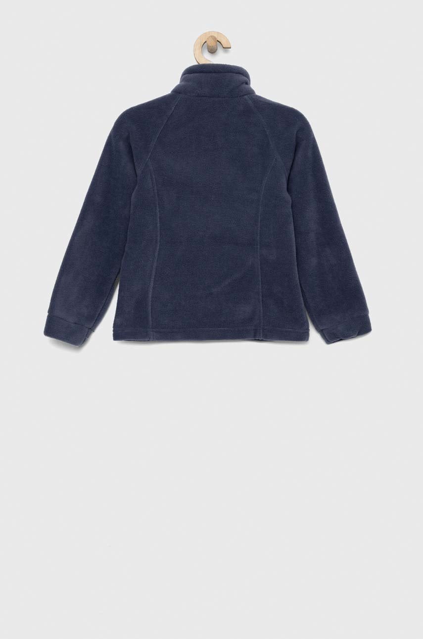 Детская кофта Columbia Benton Springs Fleece цвет синий однотонная Детская кофта Columbia Benton Springs Fleece цвет синий однотонная