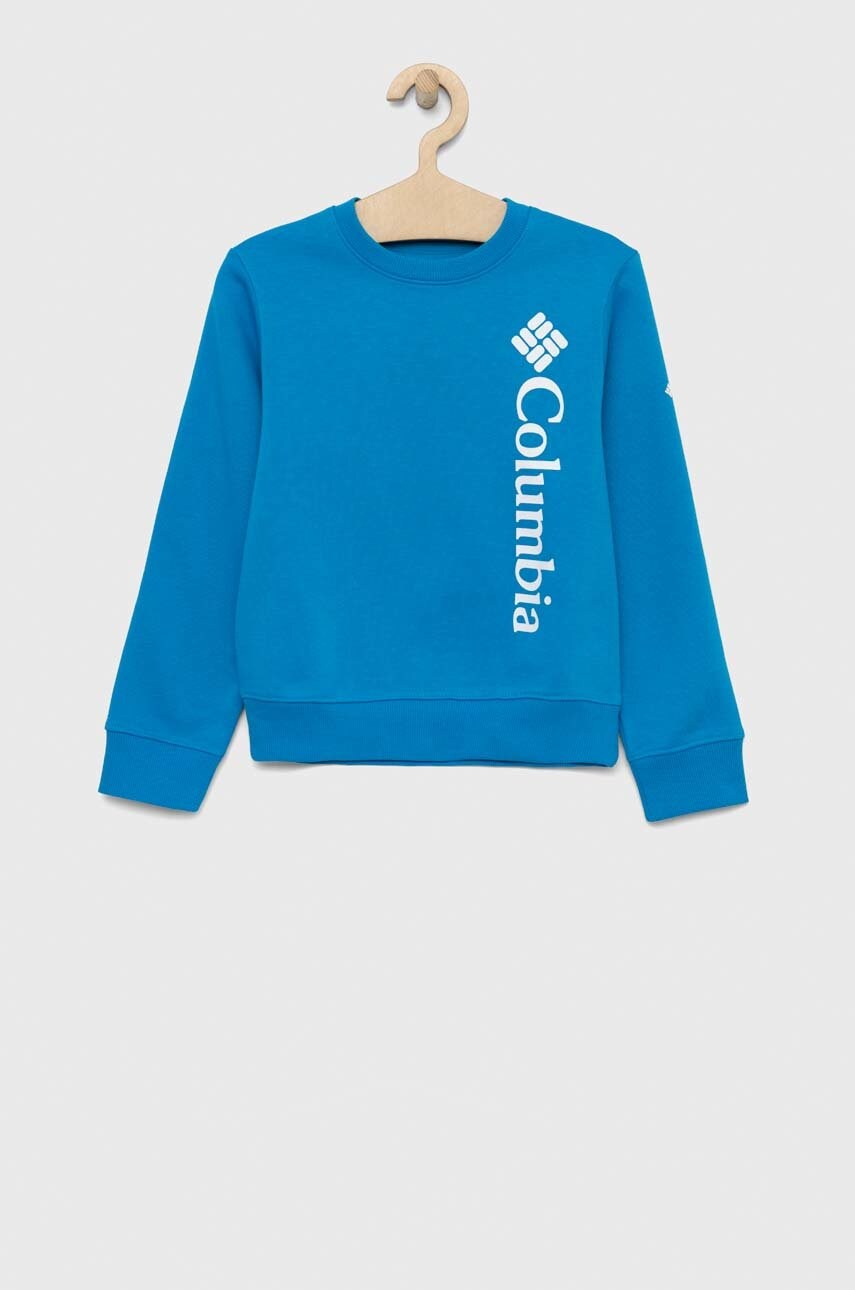

Дитяча кофта Columbia Columbia Trek Crew з принтом