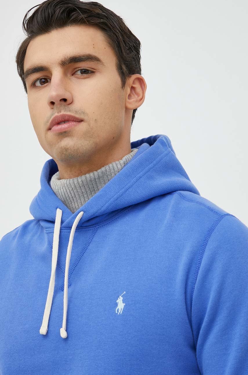 

Кофта Polo Ralph Lauren мужская с капюшоном однотонная