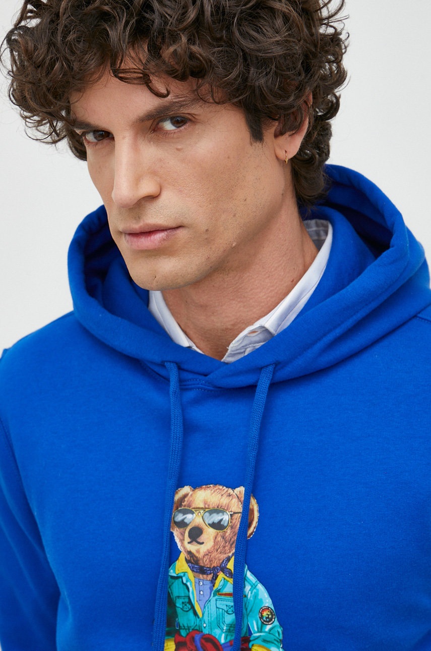 

Кофта Polo Ralph Lauren мужская с капюшоном с принтом