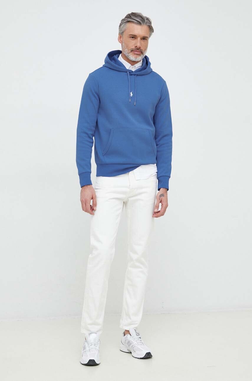 

Кофта Polo Ralph Lauren мужская с капюшоном однотонная