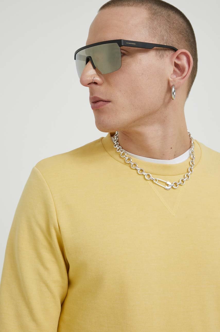 

Кофта Jack & Jones JJEBASIC чоловіча колір жовтий однотонна